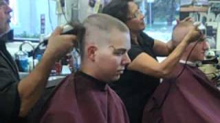 Texas A&M Corps of Cadets haircuts