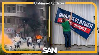 Macron safe after Syria blasts; Platner weighs next steps after rape allegation | Unbiased Updates