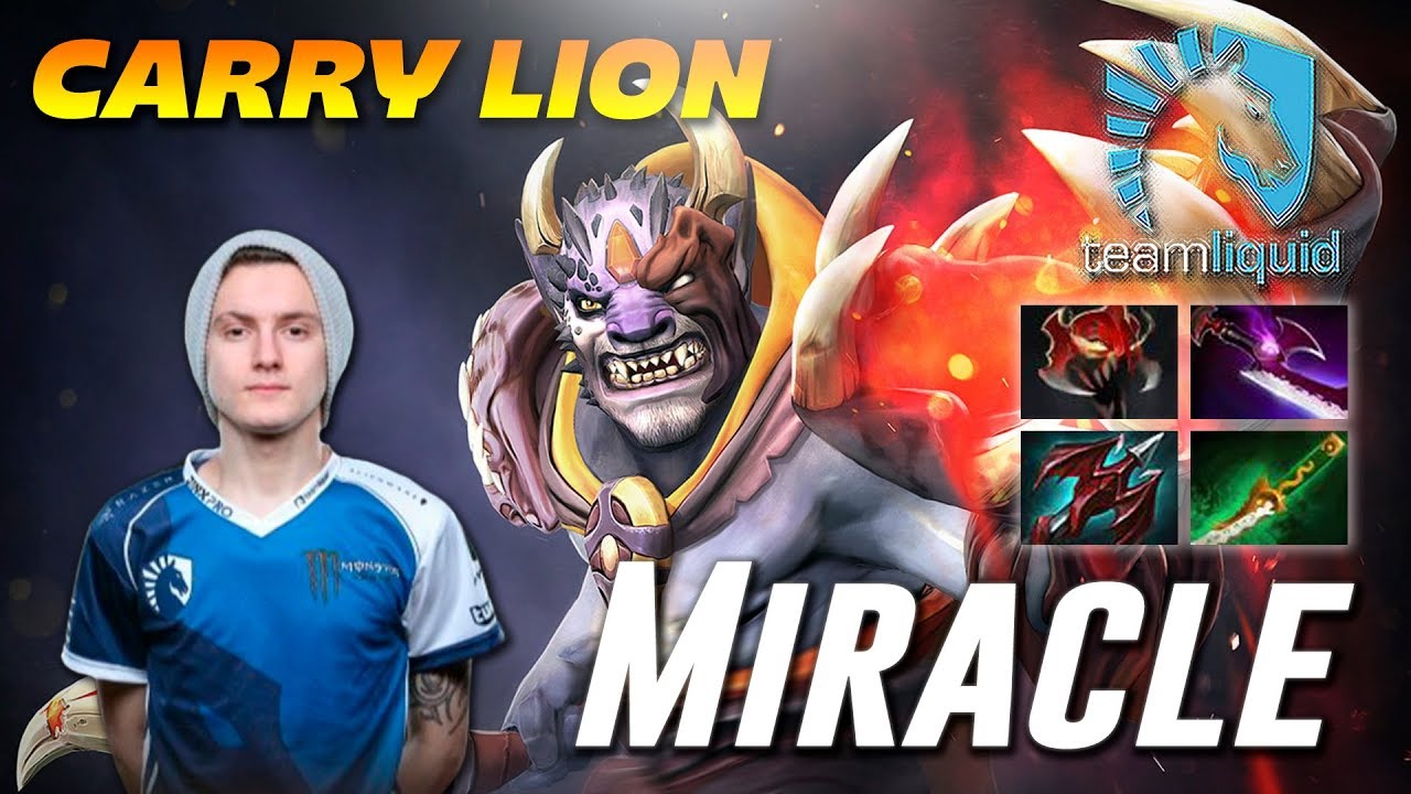Miracle Lion CARRY META Dota 2 - YouTube