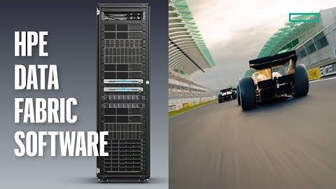 HPE Data Fabric Software - data at the speed to win