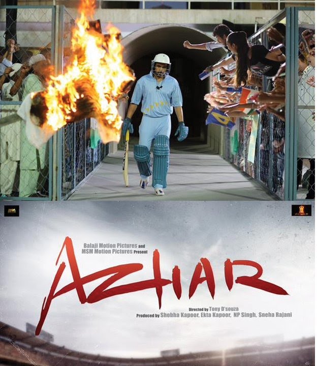 Azhar movie First Look comes out -Emraan Hashmi performing as Azhar