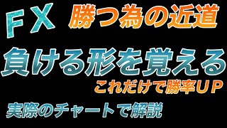 【FX 勝つ為の近道】勝てる形の中にも負ける形が存在する