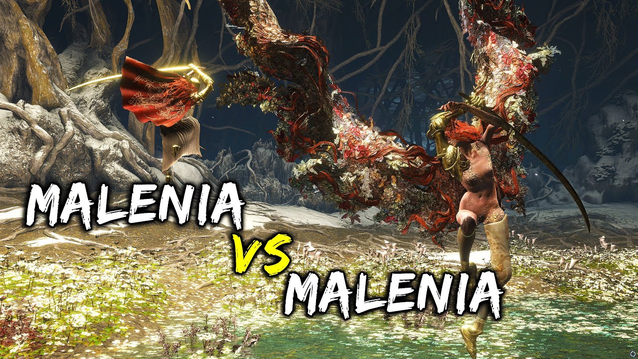 The Epic Battle : Malenia vs Malenia | Elden Ring - YouTube