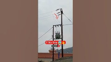 😱😨11kv high voltage line #viral #electrical #transco #youtubeshorts #shirts #shorts #ytshorts