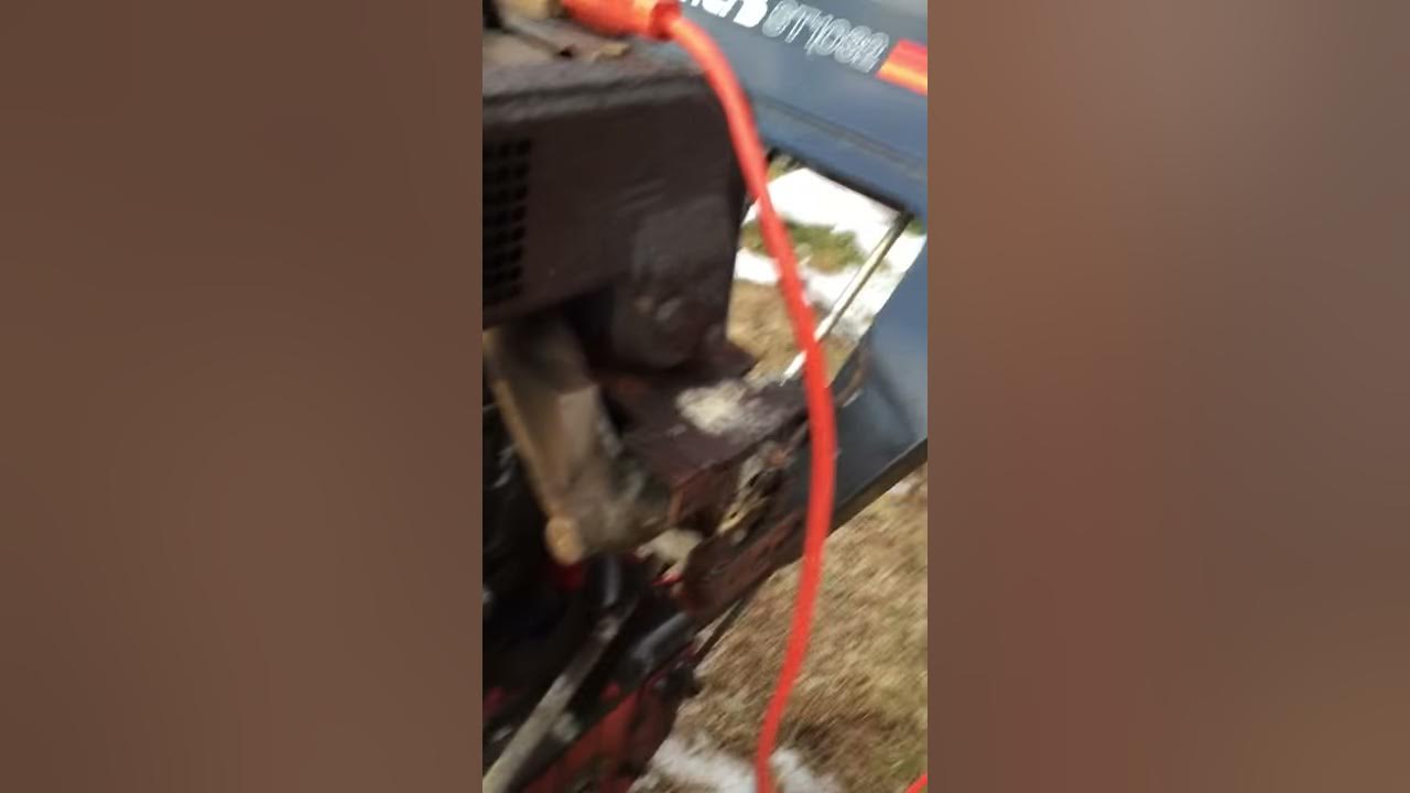 Snowblower surging when full throttle YouTube