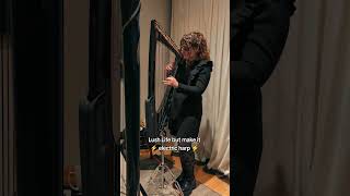 Lush Life by @ZaraLarssonOfficial played on electric harp ⚡🪉