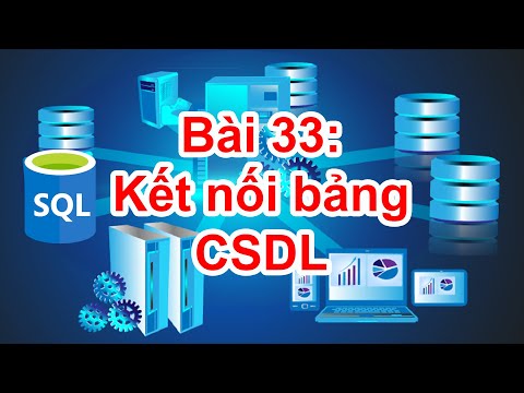 Video SQL-33: Các kiểu kết nối bảng trong CSDL - youtube