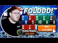 GUTSY Poker Player Risks $3,200 Tournament Life With QUEEN HIGH!?