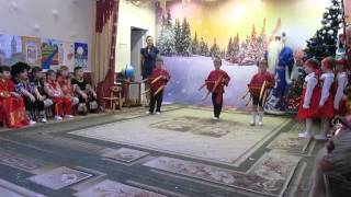 детский сад русский парный танец