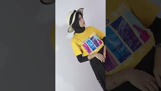 Kaos Premium Yellow Neon Tokyo By Kanemochi Japan Omiyage