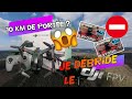 Jai dbrid le dji fpv combo de mon pote  hack fcc  de 1km  10km de porte 