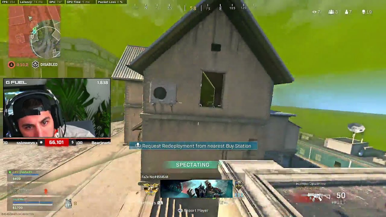 NICKMERCS REACT TO *INSANE CLIP* BY FAZE NIO *LIVE* - BEST WARZONE CLIPS FROM TWITCH