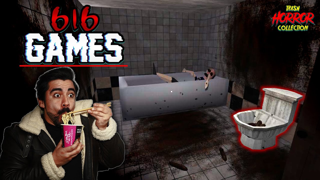 Why am I ENJOYING These Trash Games? | Trash Horror Collection 1