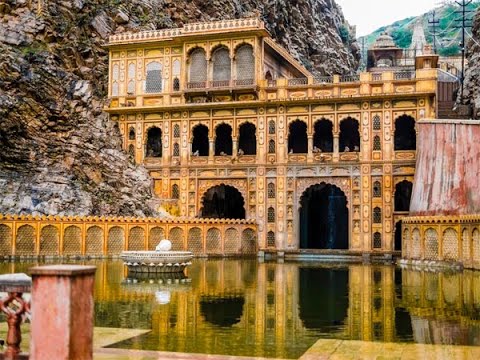 Galtaji Temple, Jaipur, Rajasthan.