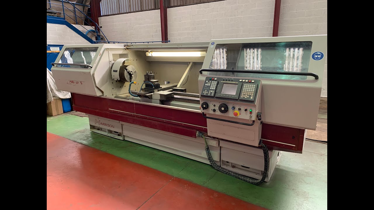 Teach-in lathe HARRISON ALPHA 550S x 2000 (2000) - WWW.LEBAUT.COM