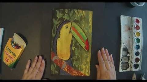 Focal Point & Watercolor Resist with Ms. Veronica Anderson