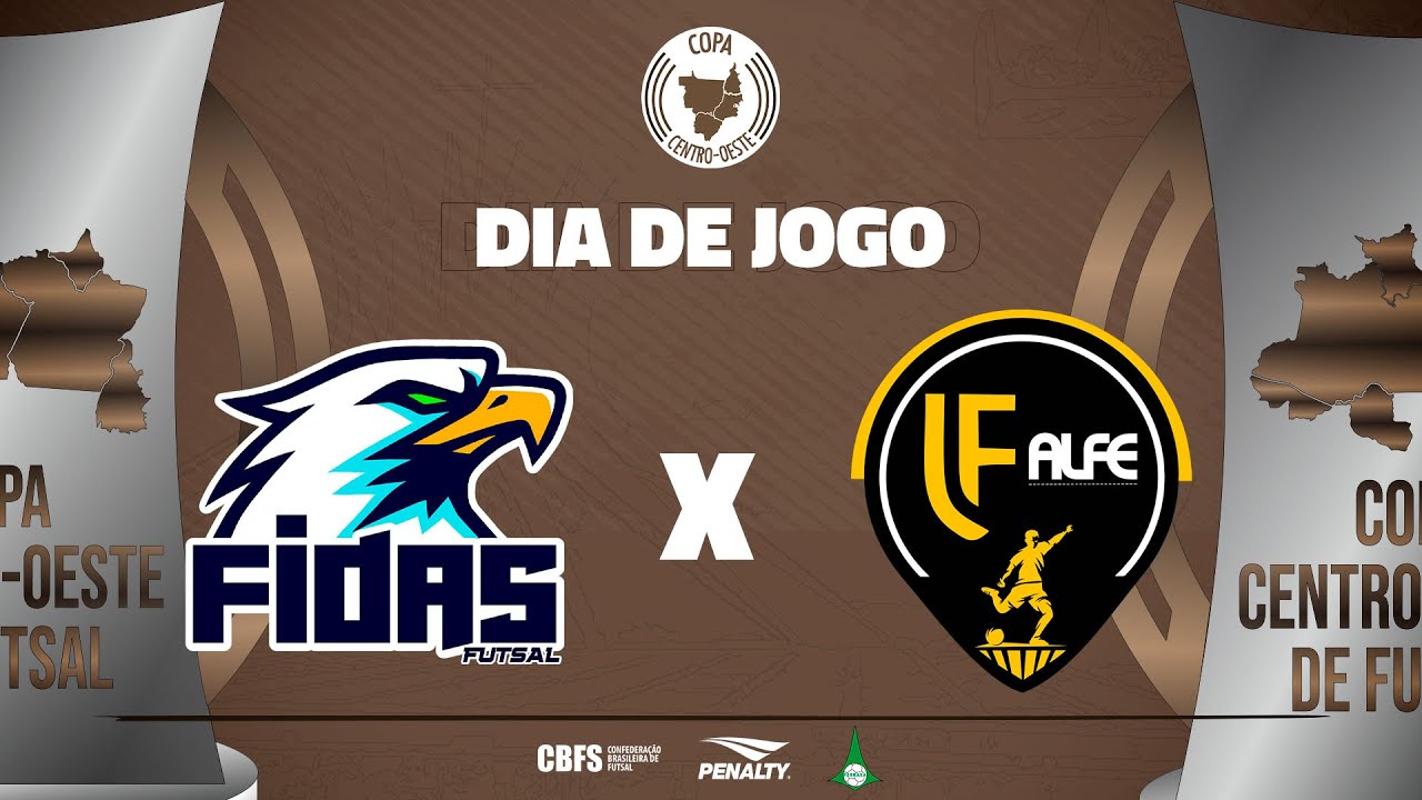 Copa Centro Oeste de Futsal | Fidas Futsal x ALFE | Semifinal | Ao Vivo