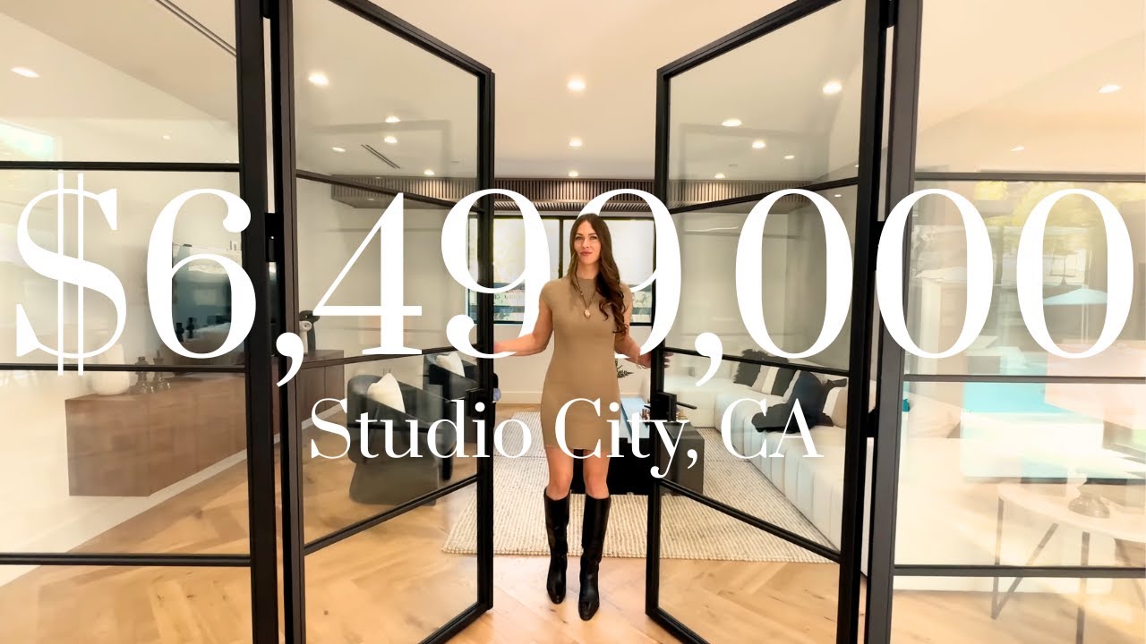 Inside a Hidden $6.49M Studio City Modern Oasis | Luxury Home Tour