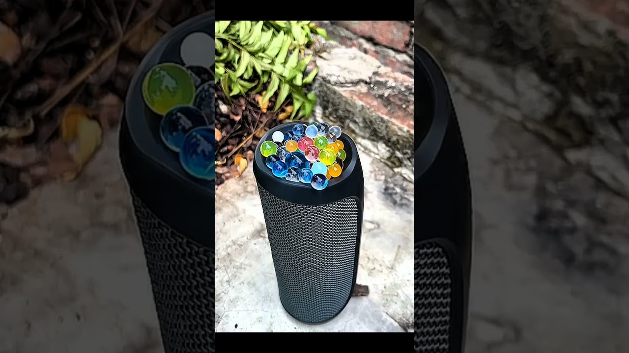 JBL vs 500 Colourful Balls! Extreme Bass Test 🌈🔊