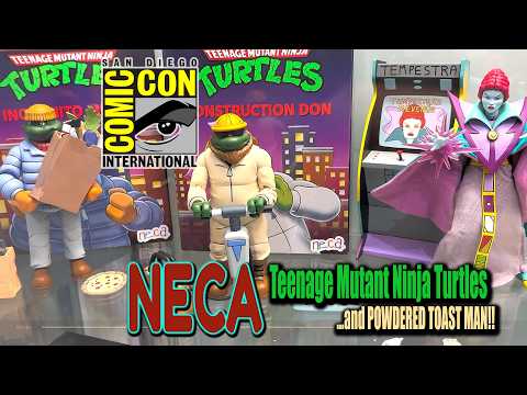 SDCC 2026 NECA Teenage Mutant Ninja Turtles ..& Friend!