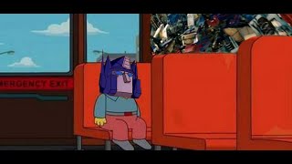 G1 Optimus Prime Vs. Bayformers Doomslayer