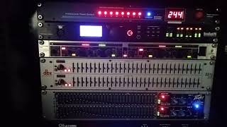 DBX DRIVERACK PA2 and all my music prossesors. by BOSS MIKE WORKS