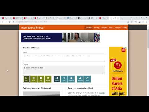 Playing DJ's Morse Code in Morse Code Translator