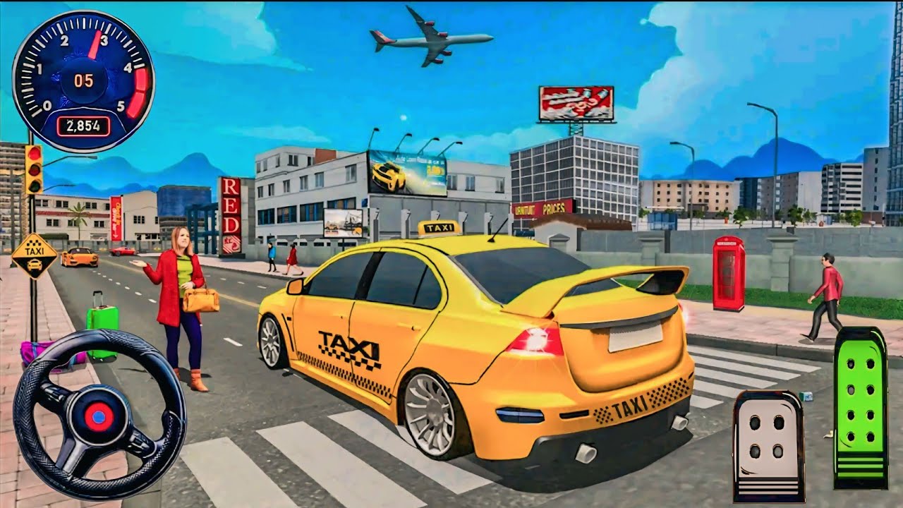 UK DERIVING TAXI SIMULATOR || OFFROAD GAMEPLAY VIDEO #1 