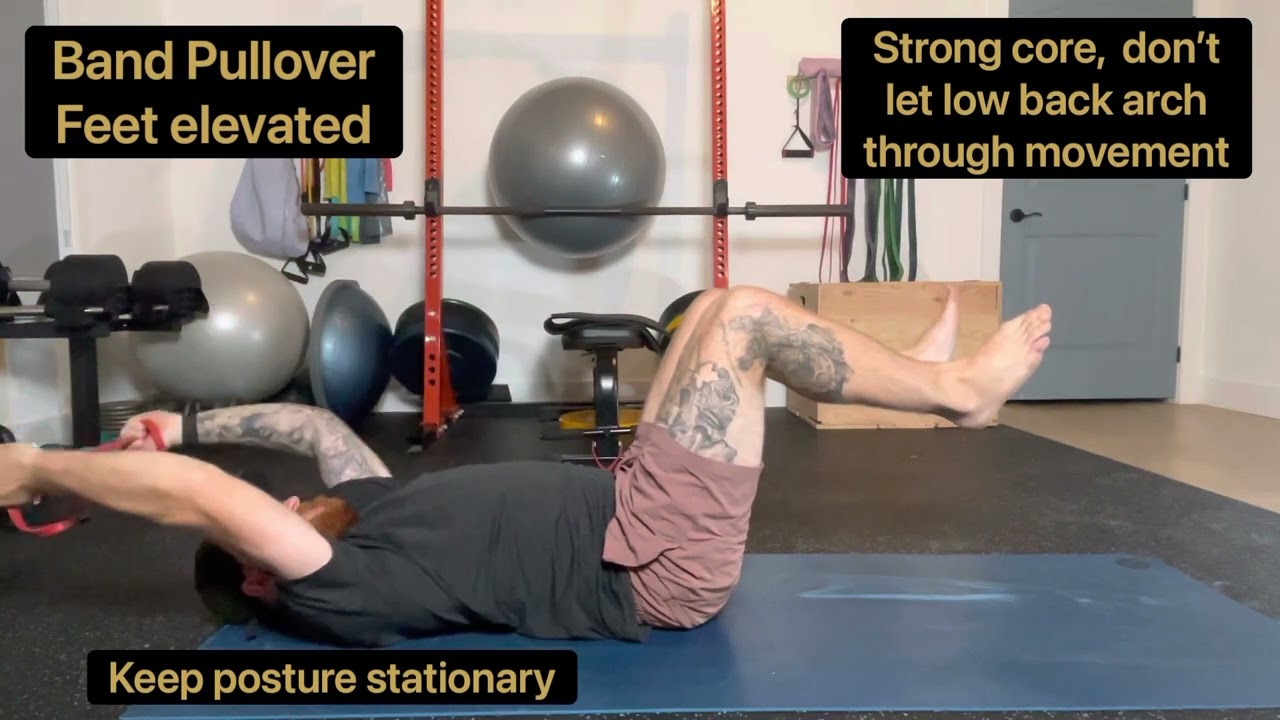 Band Pullover Feet elevated YouTube