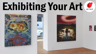 Start Exhibiting Your Art in Galleries: What You Need to Prepare First