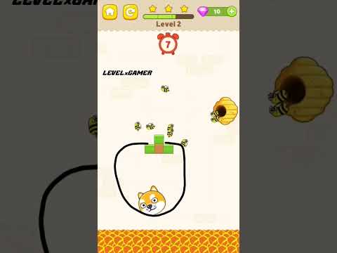 Save The Dog Game | level 2 | #shorts #viral #games #savethedoge #short LEVELxGAMER