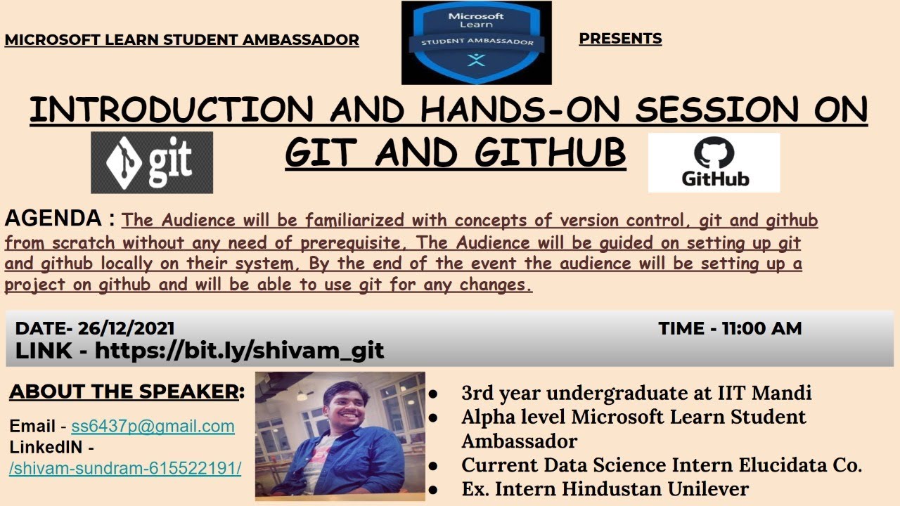 INTRODUCTION WITH HANDS ON WITH GIT AND GITUB - YouTube