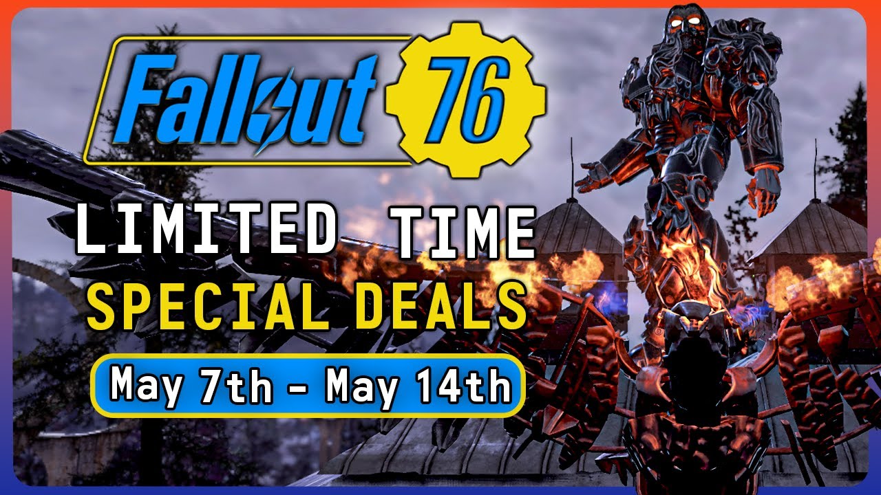 Don't Miss These Limited Time Offers In Fallout 76 This Week YouTube