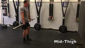 CTM - Pausing Clean Deadlift (2-Pause)