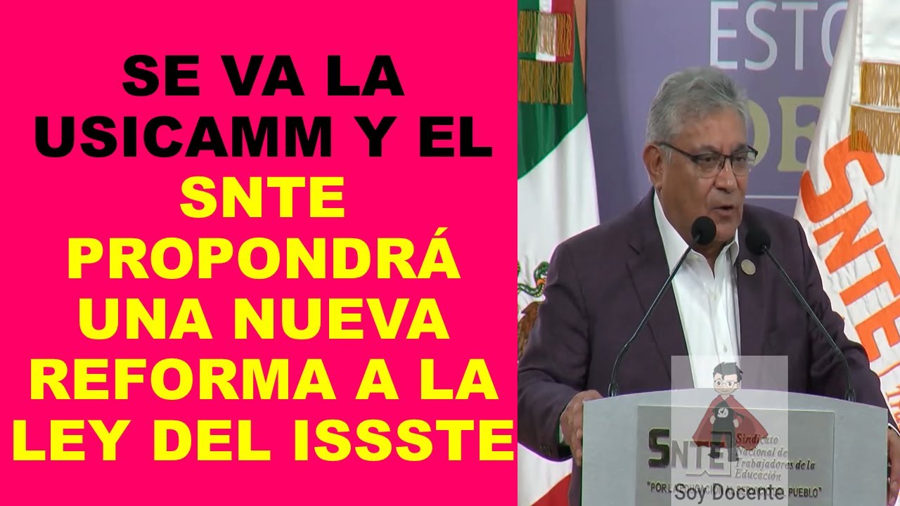 Soy Docente: SE VA LA USICAMM Y EL SNTE PROPONDRÁ UNA NUEVA REFORMA A ...