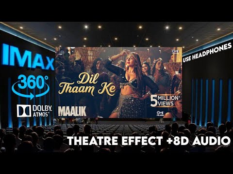 Dil Thaam Ke | Maalik | Rajkummar Rao Huma Qureshi | Theatre Experience Dolby Surround sound