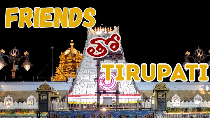 🙏 Tirupati Trip Vlog | Tirumala Darshan | Telugu Travel Vlog | Amazing Temple Experience!