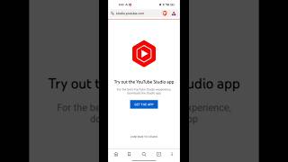 yt studio open in chrome browser 🔥#shortsfeed #ytstudio #shorts