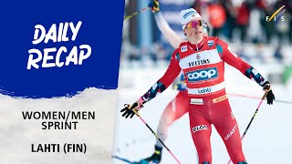 Skistad and Klaebo make it a Norway sprint double | FIS Cross Country World Cup 23-24
