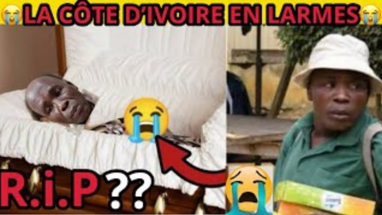 😭TRISTE FIN DE GOHOU MICHEL,TOUTE LA CÔTE D'IVOIRE EN L'ARME EN