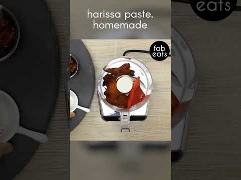 Harissa paste/sauce recipe #shorts