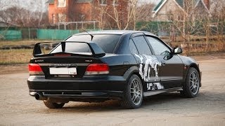 Best Mitsubishi Galant VR-4 exhaust sound. Epic acceleration.