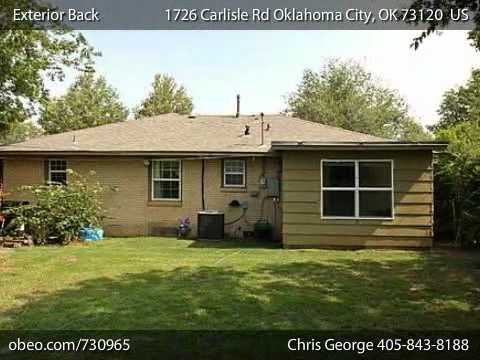 1726 Carlisle Rd, Oklahoma City, OK home video tour