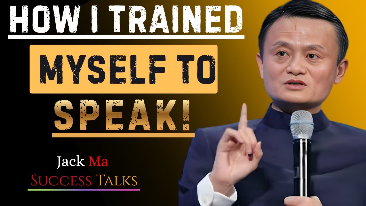 How I Improved My English With Self-Learning Routine | Best Speech By Jack Ma