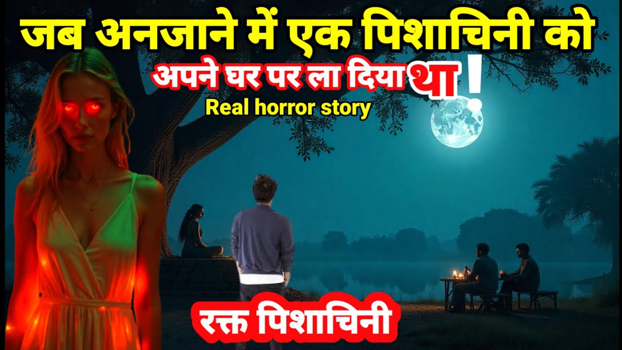 जब मैं अनजाने में एक पिशाचिनी को अपने घर पर ला दिया था! सच्ची भूतिया घटना! horror story #scary#ghost