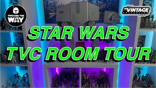 Current Star Wars Vintage Collection Room Tour | Displays | Carded Collection and More!