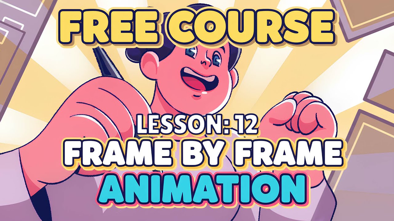 Lesson 12 of 15: How To Animate a Walkcycle Part 2 | Frame by Frame Animation Free Course