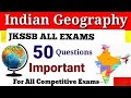 Indian geography | mcqs on indian geography | geography mcqs | jkssb exams |