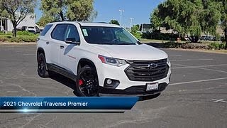 2021 Chevrolet Traverse Premier Sport Utility Tracy  Modesto  Manteca  Stockton  Antioch  Brentwood