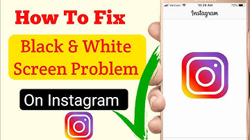 How To Fix Instagram White Screen Problem | Instagram Black Screen Problem Fixed